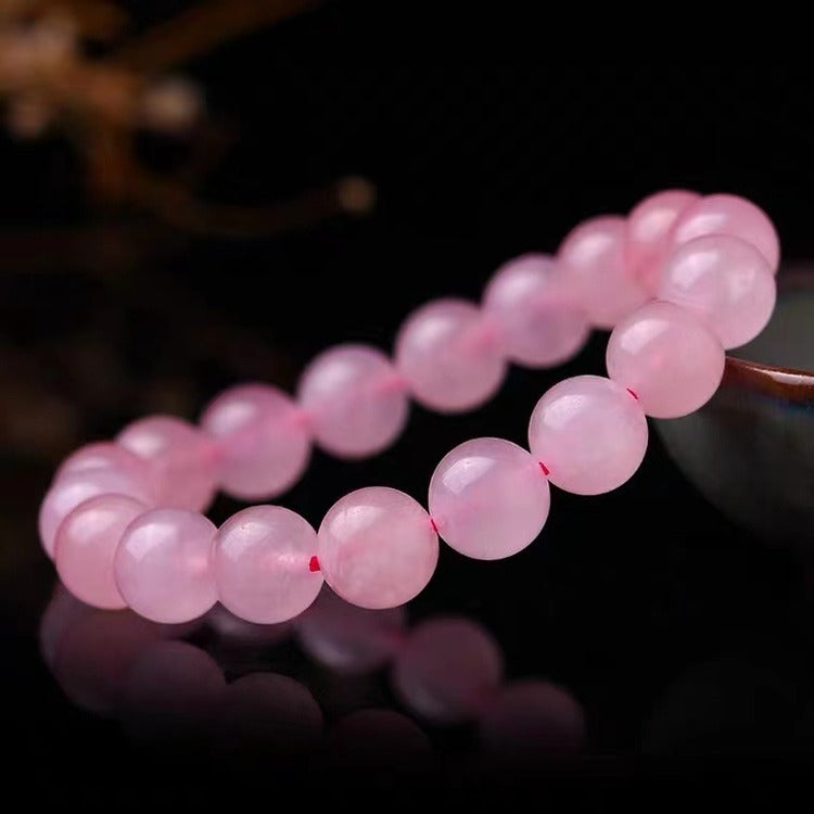 Bracelet d'amour en quartz rose - Inspirez et attirez l'amour