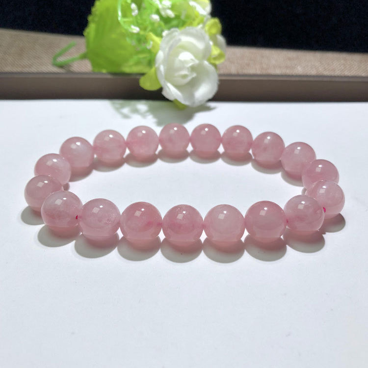 Bracelet d'amour en quartz rose - Inspirez et attirez l'amour
