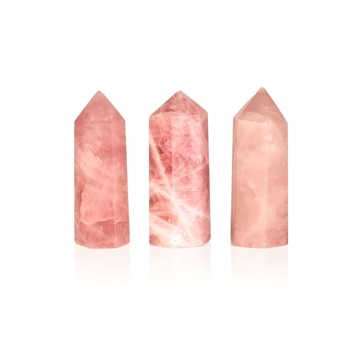 Baguette de quartz rose - Guérison du chakra du cœur