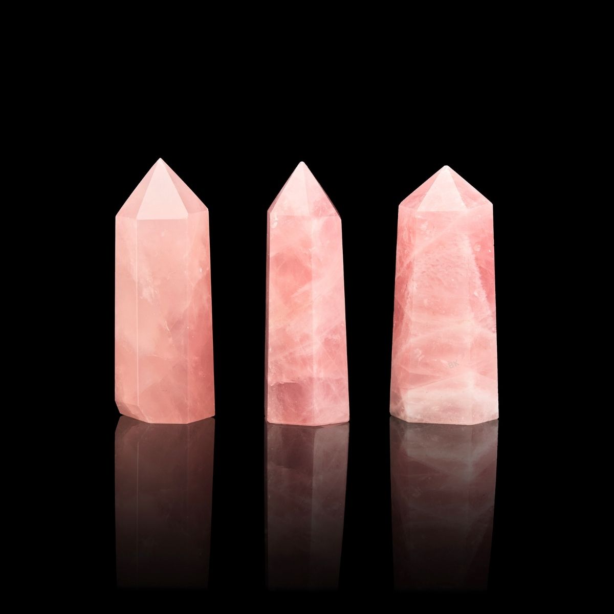 Baguette de quartz rose - Guérison du chakra du cœur