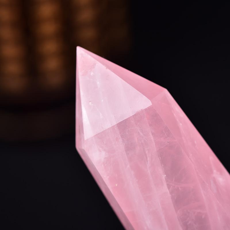 Baguette de quartz rose - Guérison du chakra du cœur