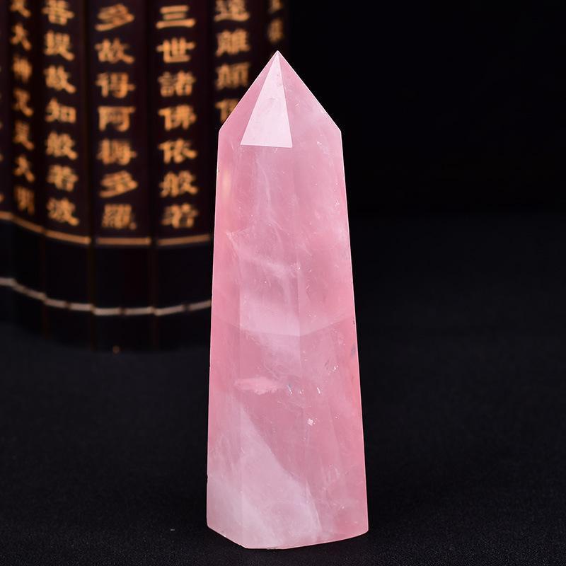Baguette de quartz rose - Guérison du chakra du cœur
