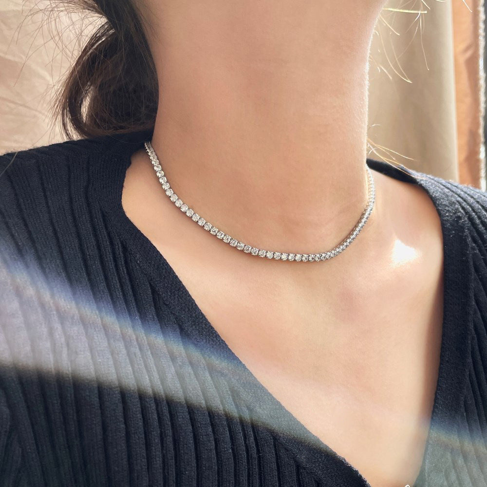 Collier tennis 3 mm