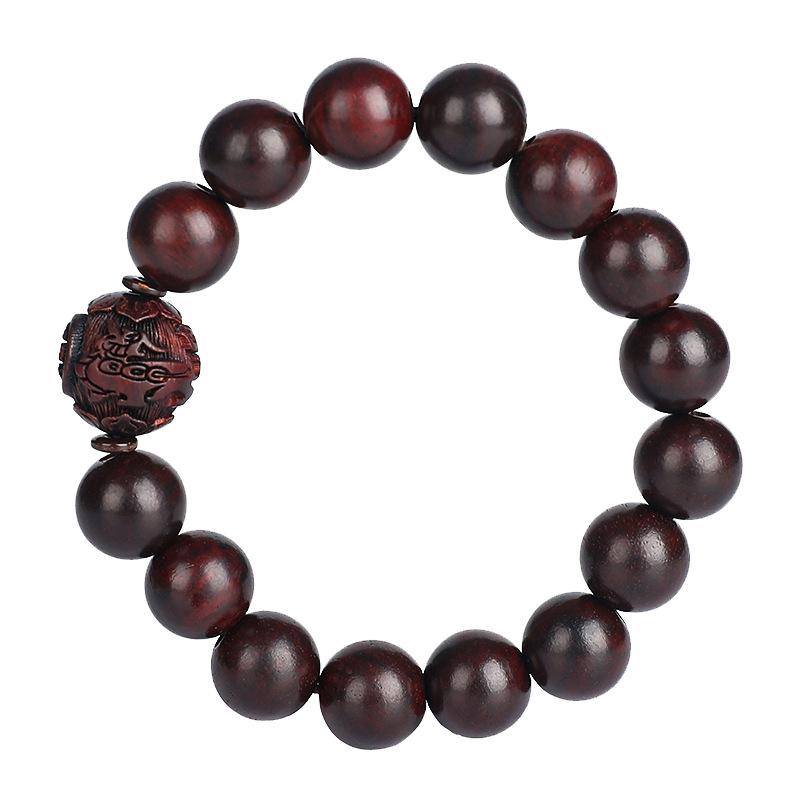 Bracelet en bois de santal, perles de méditation bouddhistes - Paix et concentration