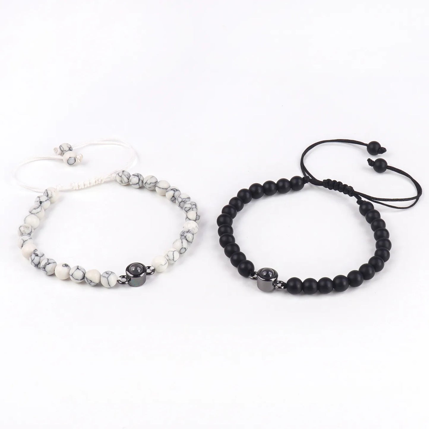 Bracelet de projection de perles assorties