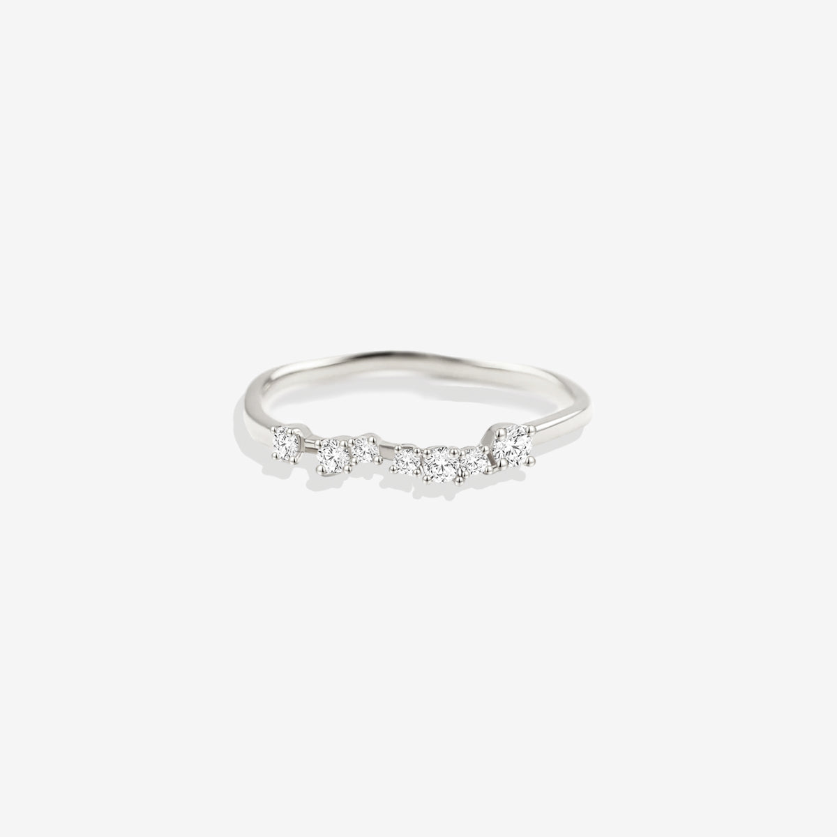 Bague en diamant scintillant