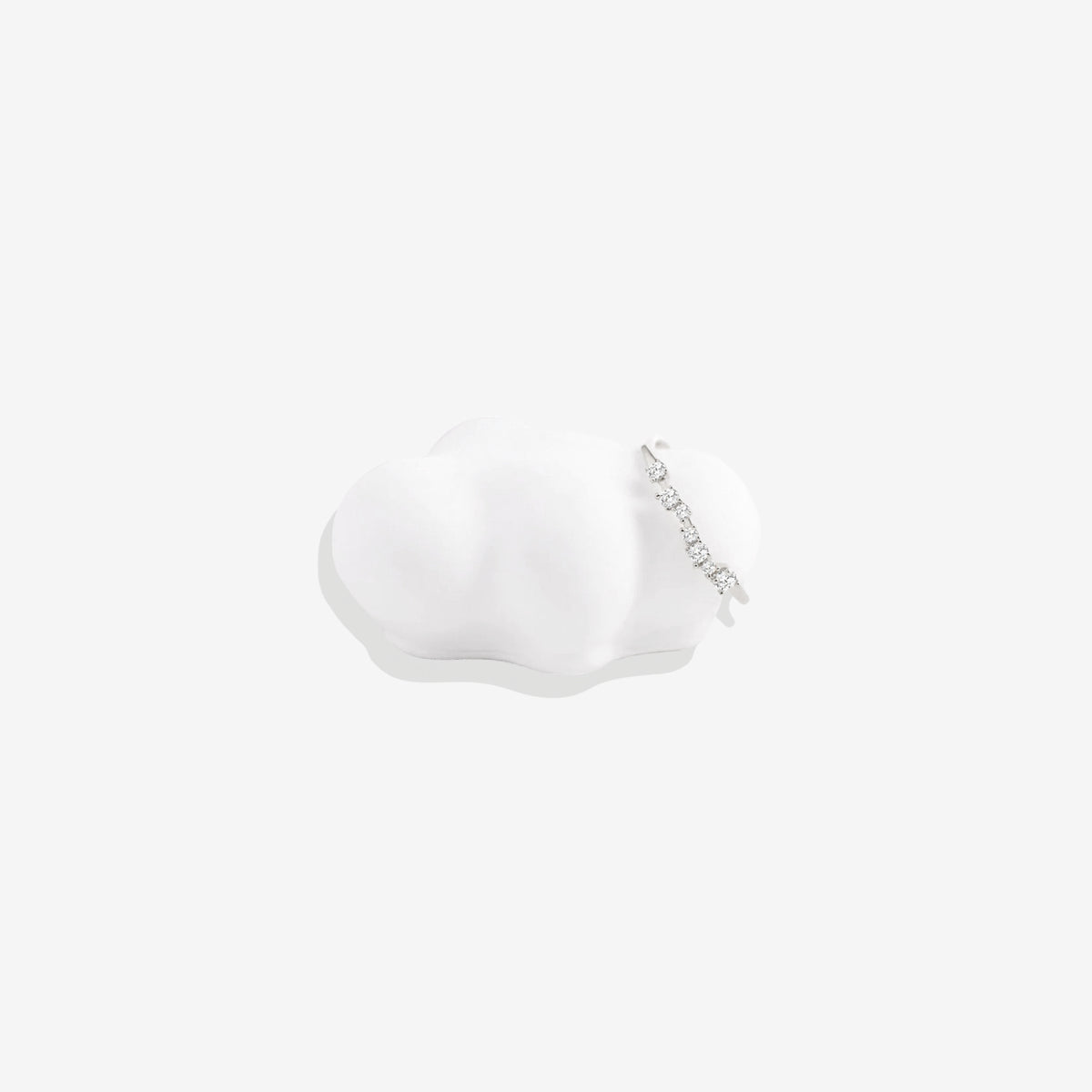 Bague en diamant scintillant