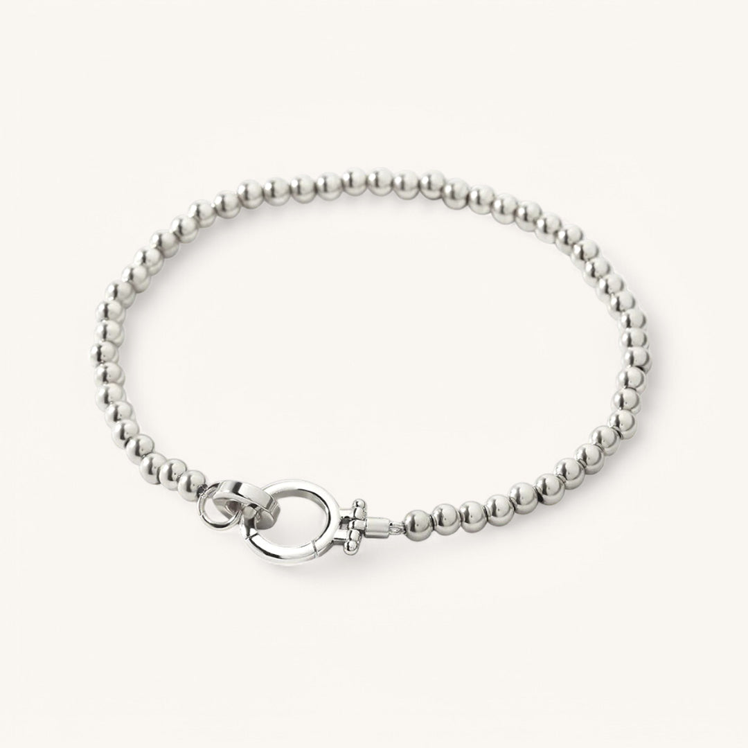 Mintgrünes Perlenarmband