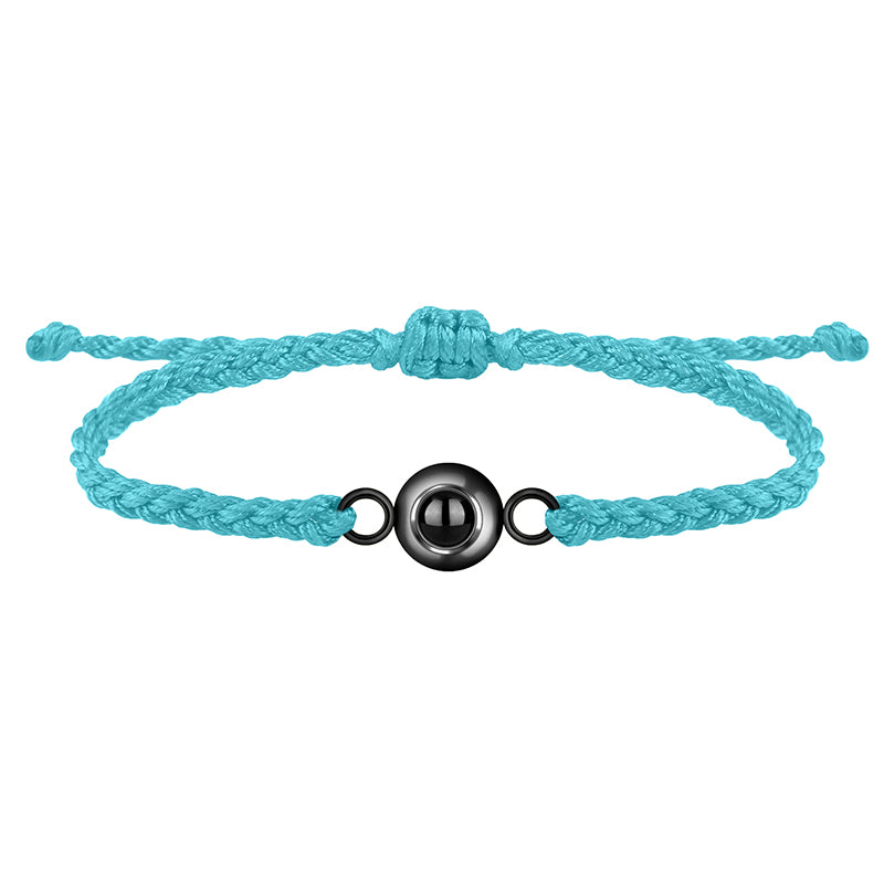 Personalisiertes kreisförmiges Fotoarmband