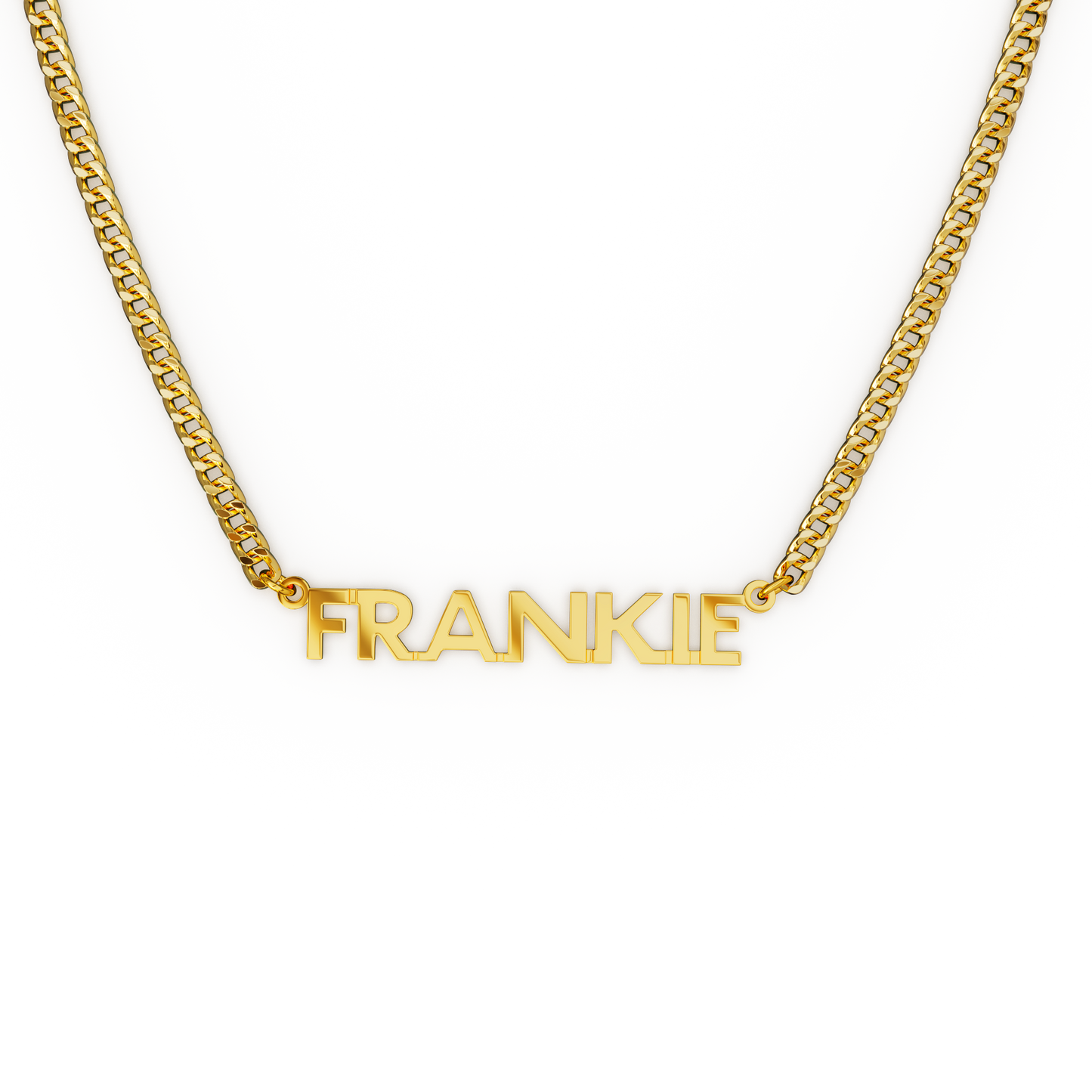Collier avec nom Te Amo