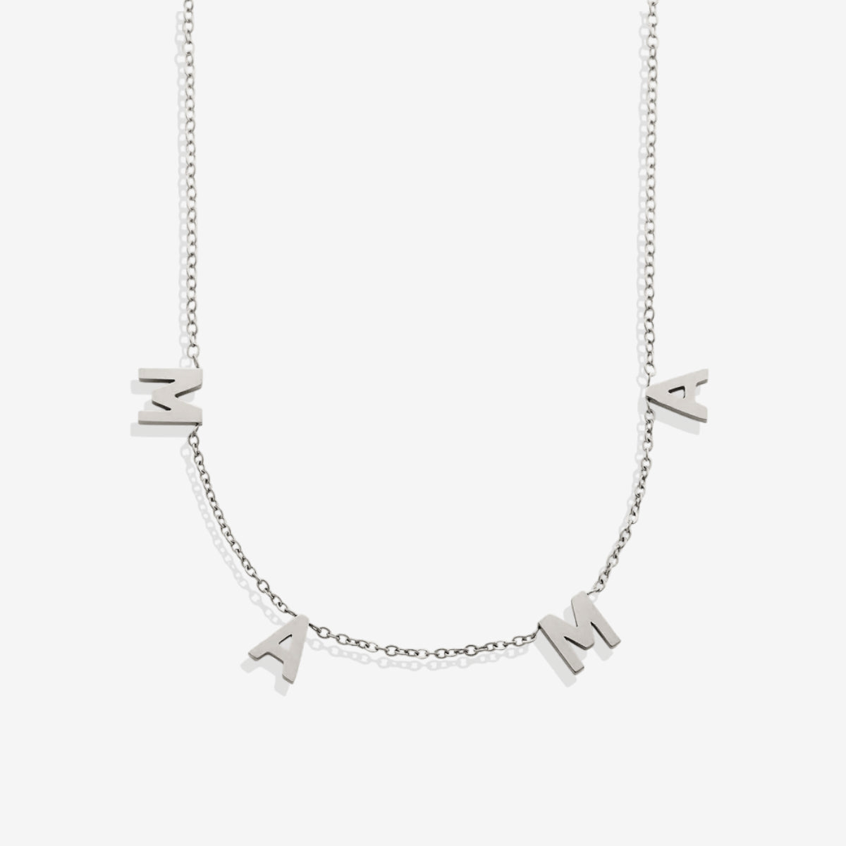 Le collier lettre MAMA