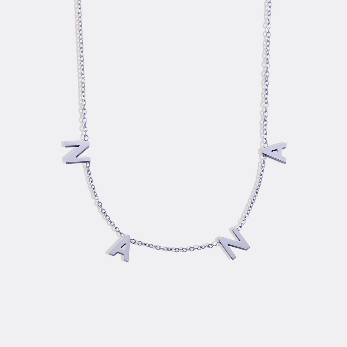 Le collier lettre NANA