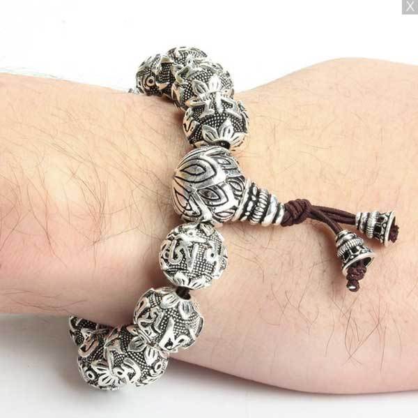Bracelet Mantra Wu Lou - Feng Shui pour la santé