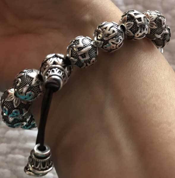 Bracelet Mantra Wu Lou - Feng Shui pour la santé