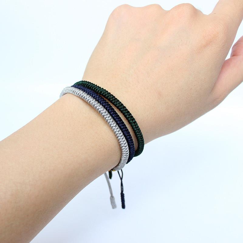 Bracelets tibétains faits main - Paix et harmonie