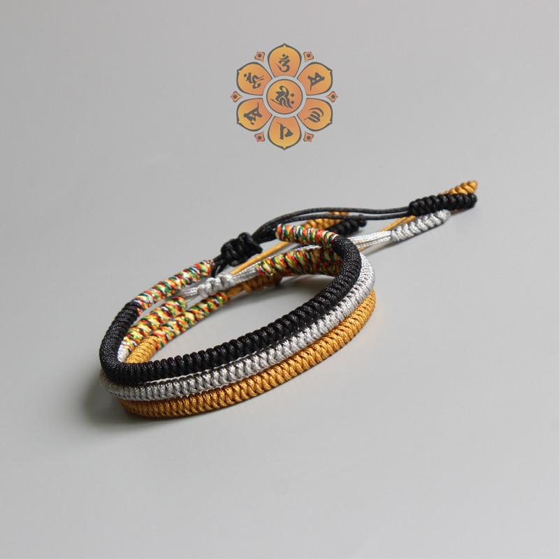 Bracelets tibétains faits main - Attirer la sagesse