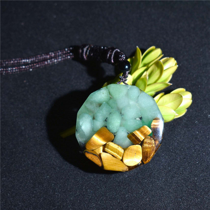 Collier en orgonite Arbre de vie - Protection énergétique