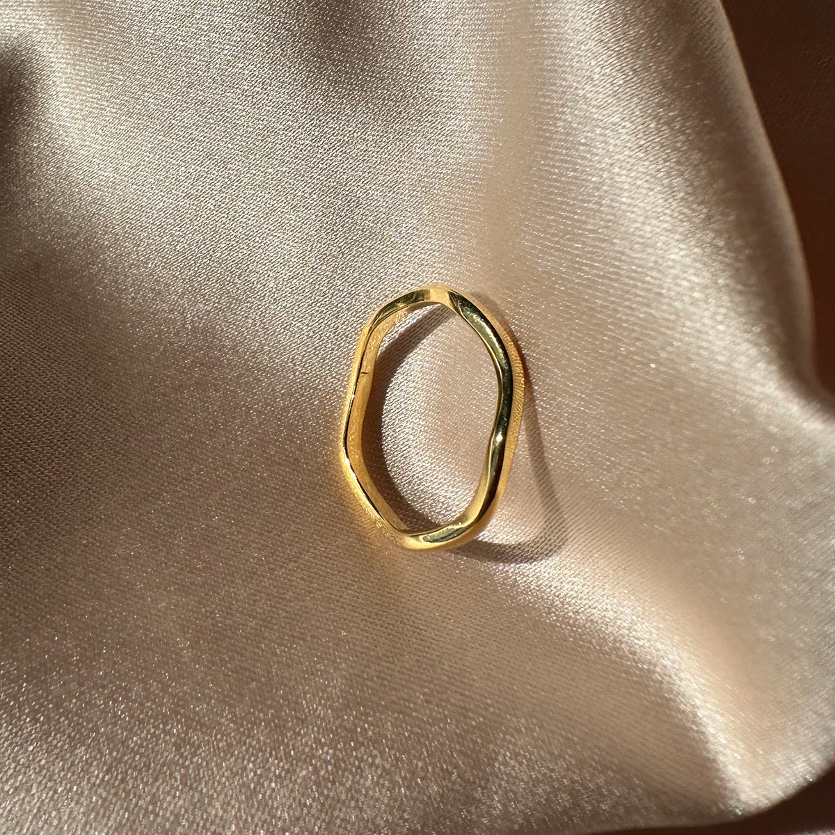 Bague en vermeil On A Wave
