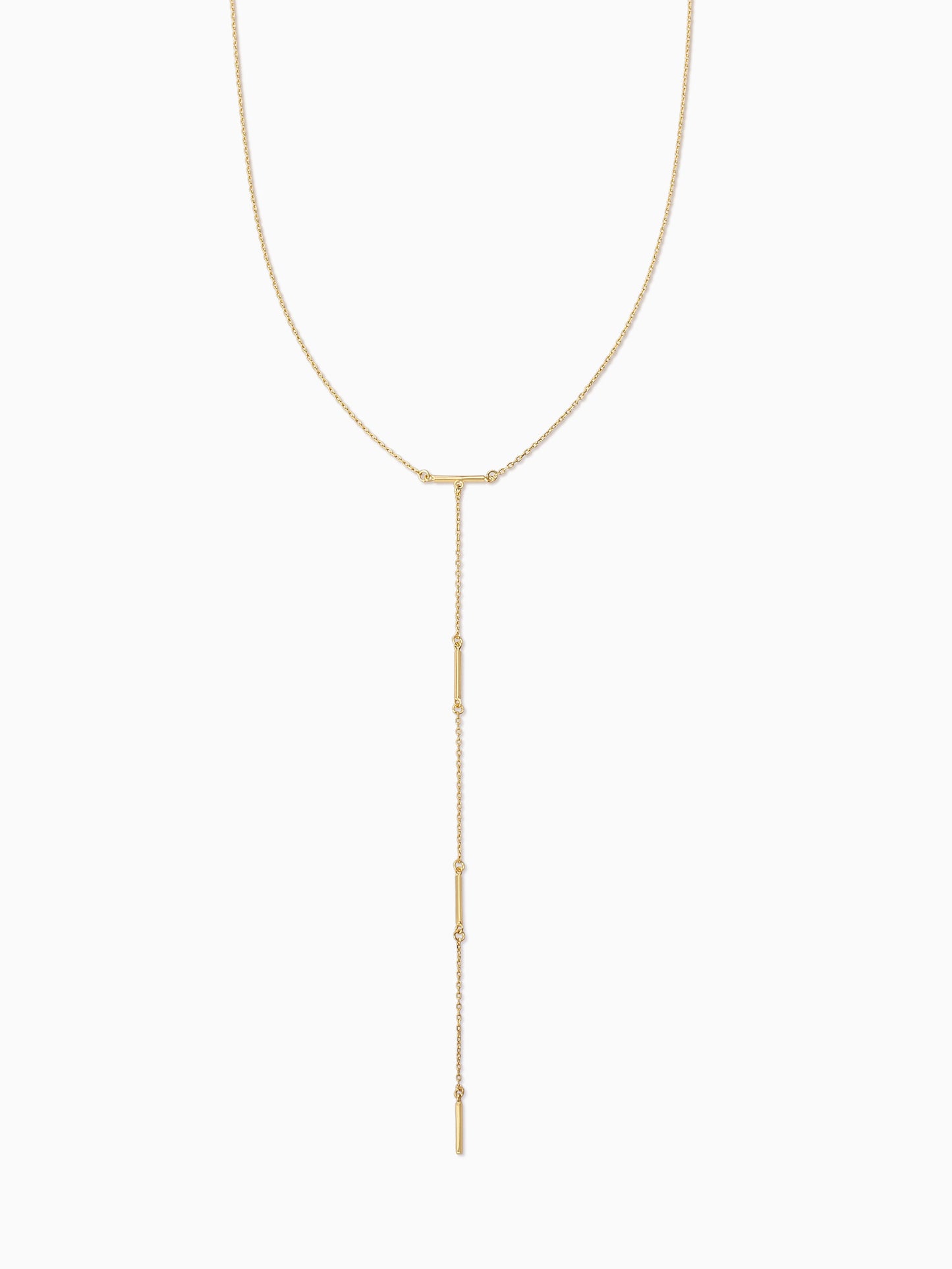 Collier Lariat Vermeil Levels