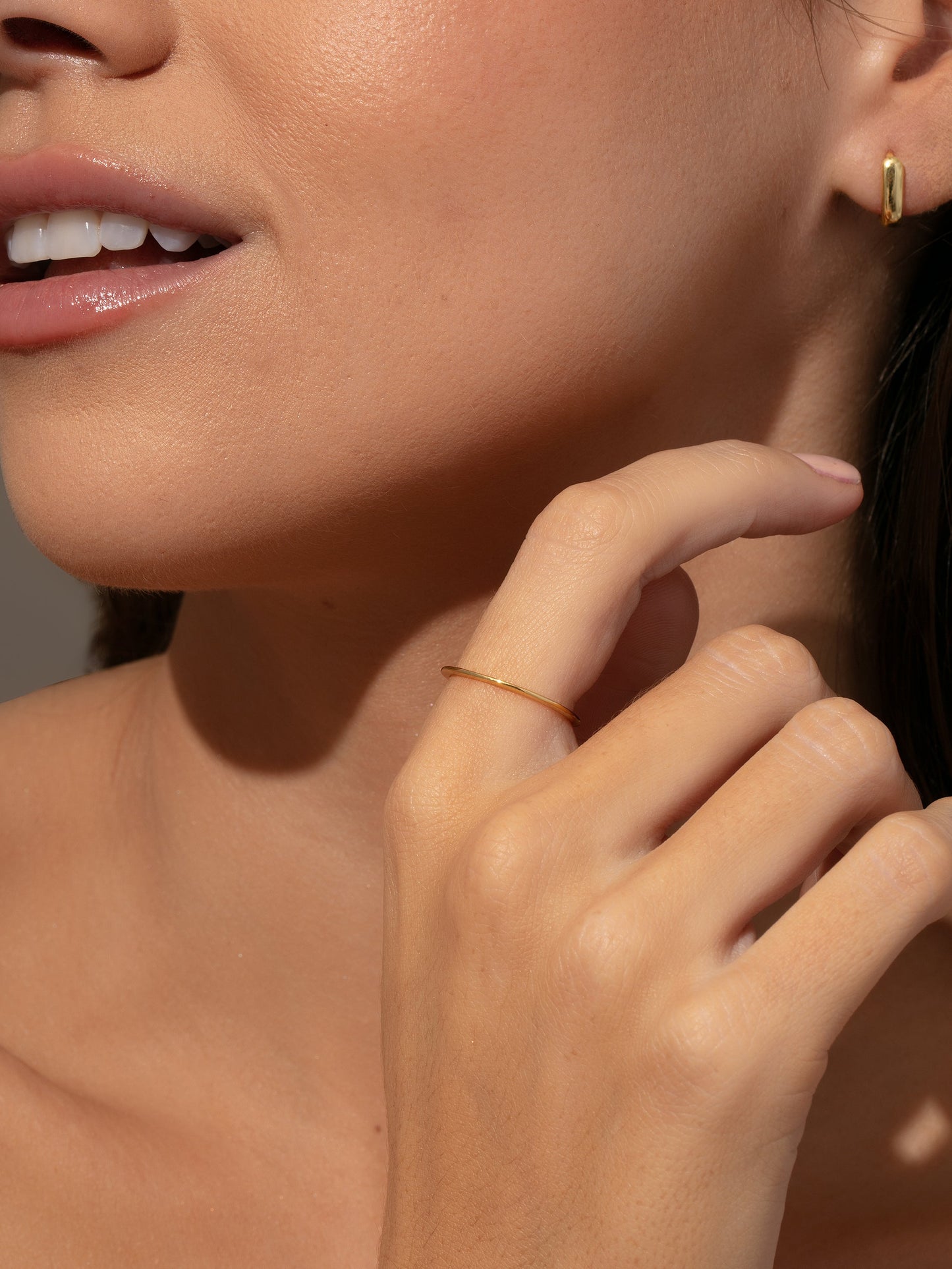 Bague en vermeil Simple Life