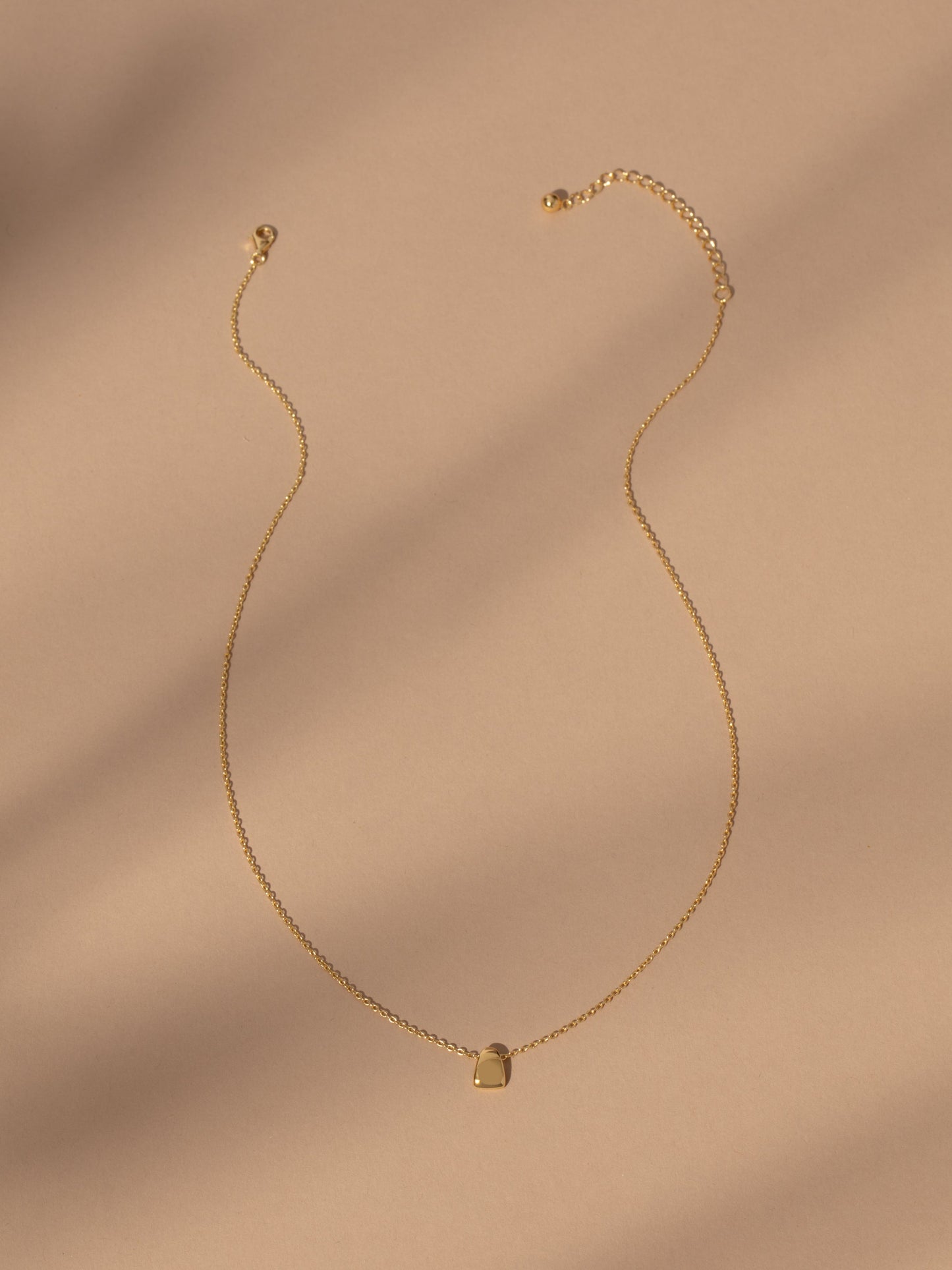 Collier pendentif orbe en vermeil