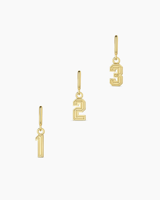 Breloque Parker avec numéros universitaires