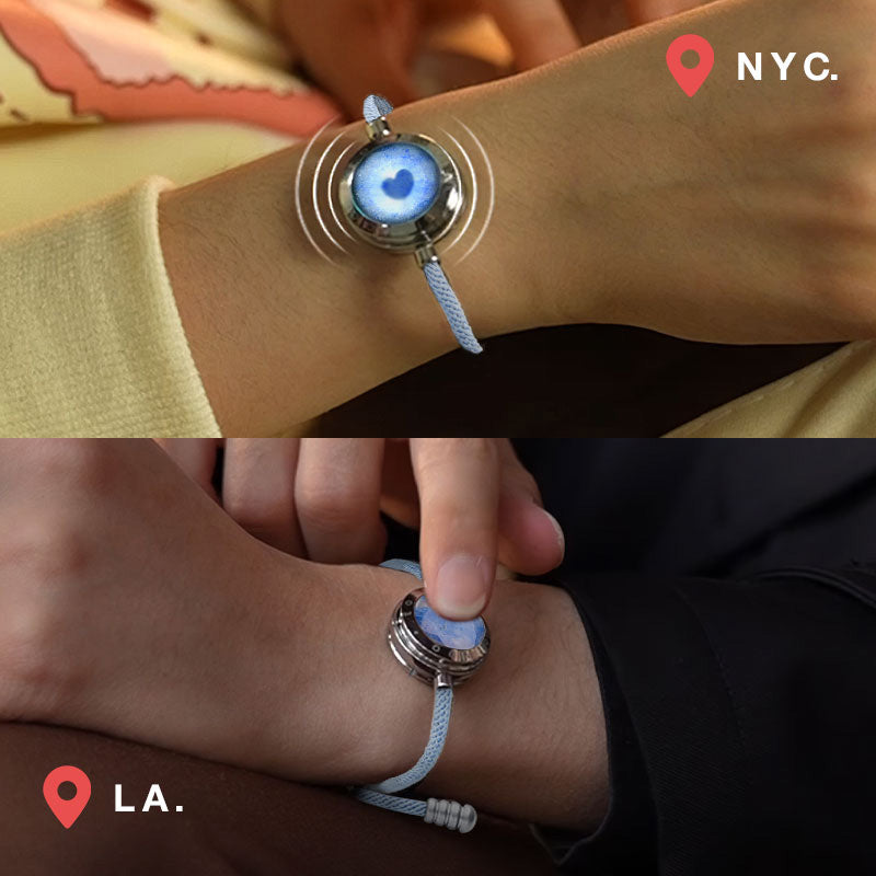 Bracelets tactiles Azure Dream 2.0 avec aventurine bleue