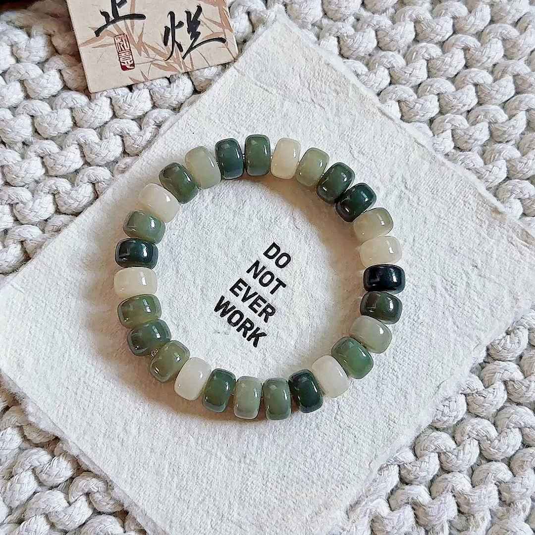 11mm Thin Slice Multi-Treasure Bodhi Bead Bracelet (Available in Multiple Colors)