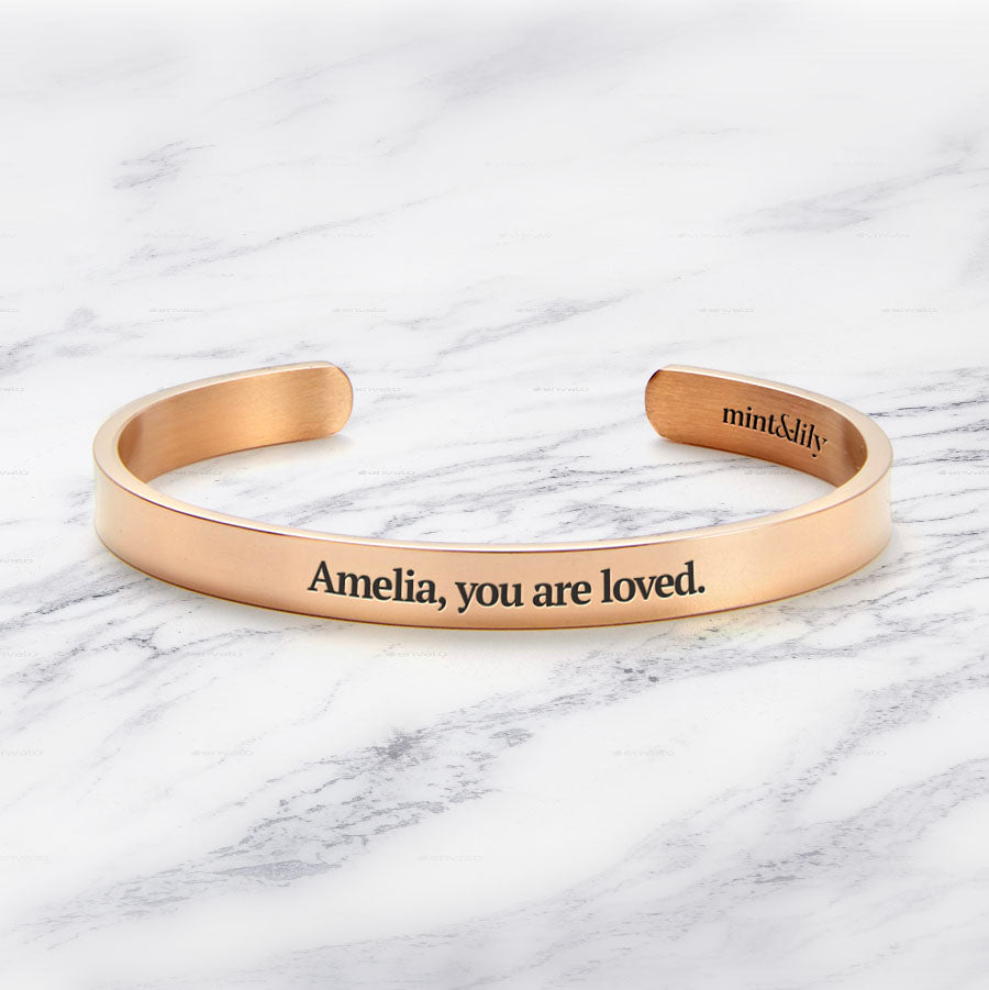 Customize Your Personalizable Cuff Bracelet