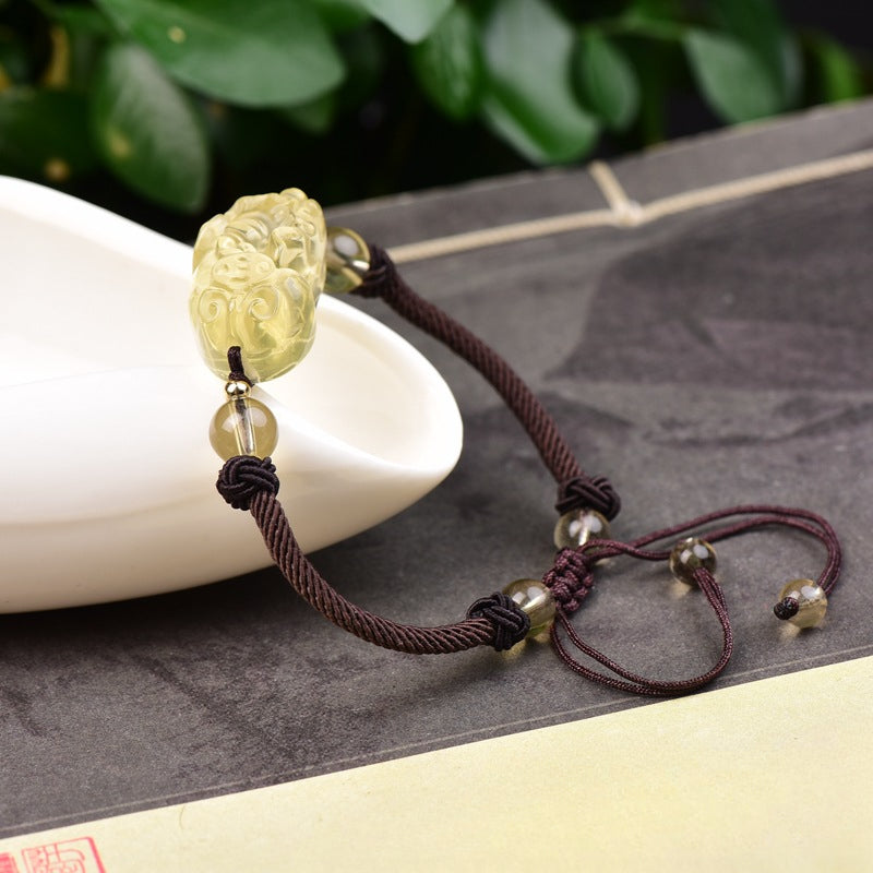 Citrin-Reichtum-Pi-Xiu-Armband – Ein Symbol für Wohlstand und Glück