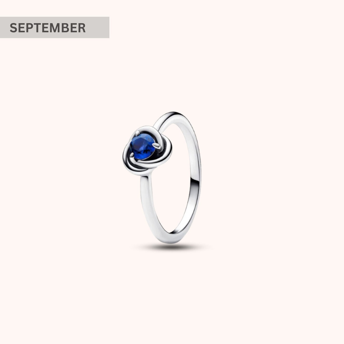 Bague Cercle Éternité avec Pierre de Naissance