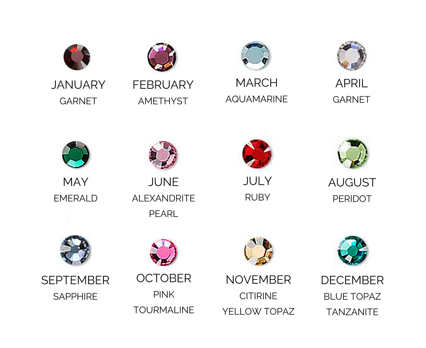 Add on a Tiny Birthstone