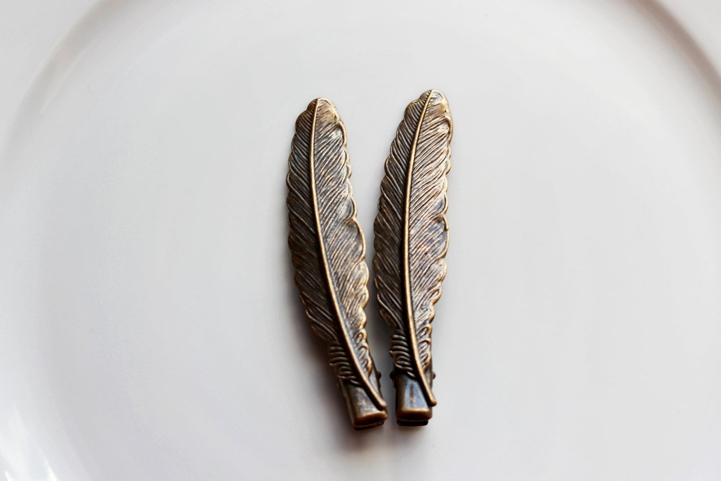 Feather Hair Clips