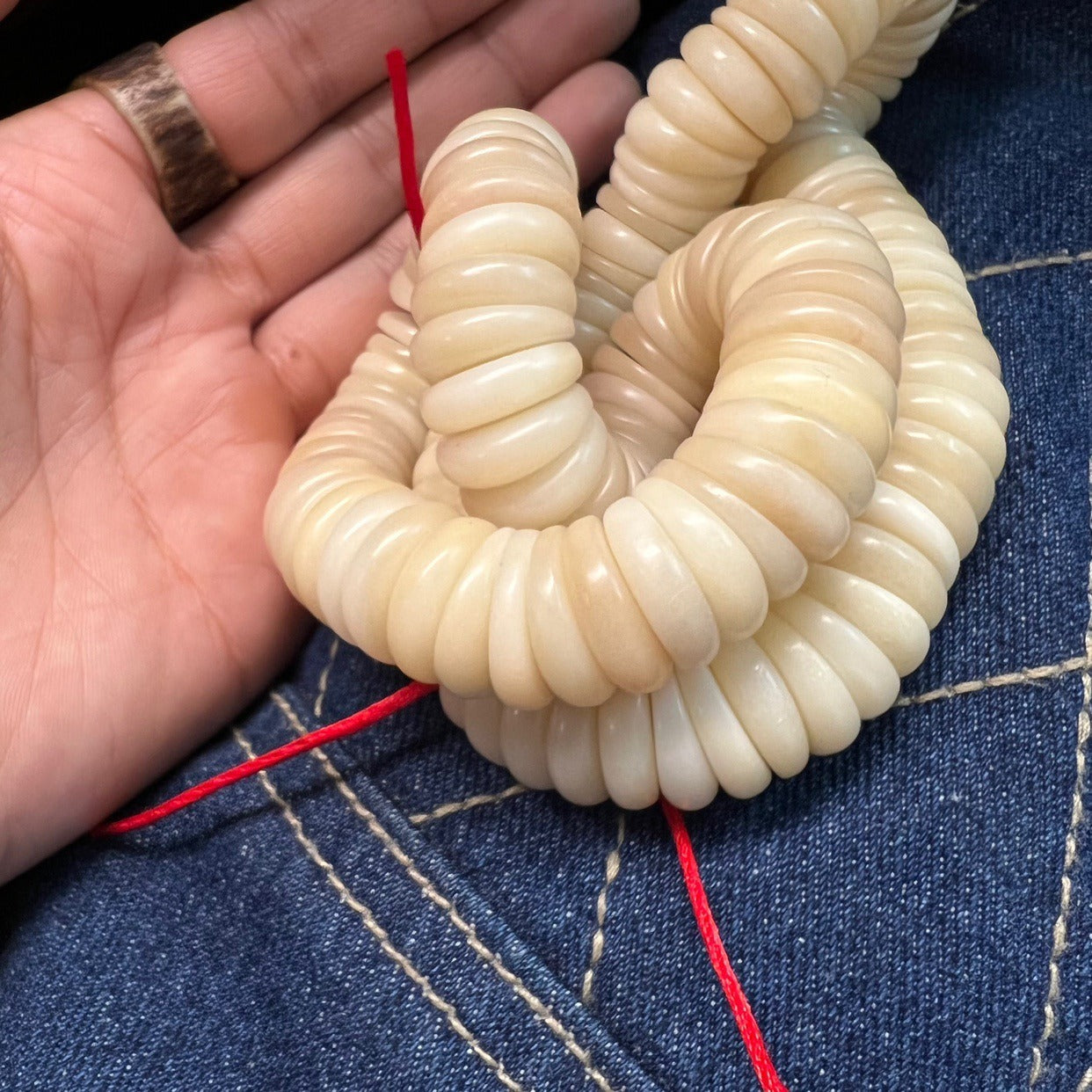 Small-sized Camel Bone Stress Relief Bracelet