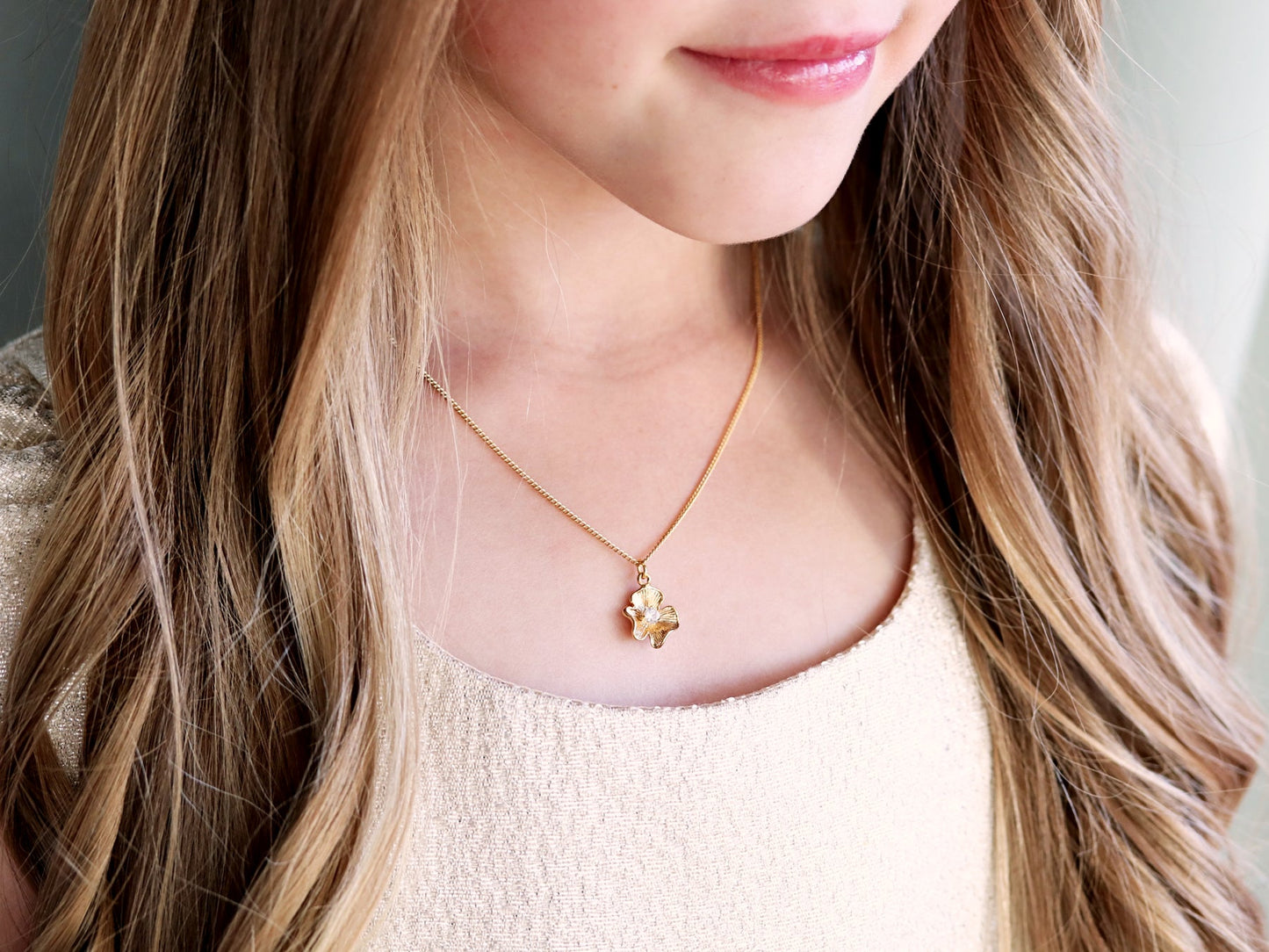 Collier de fleurs pour enfants