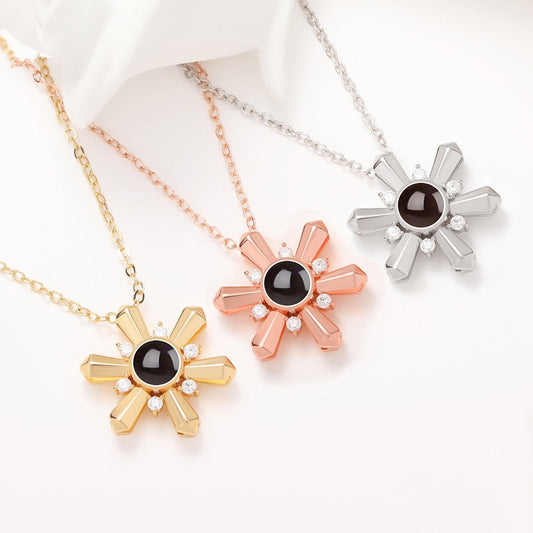 Collier photo caché MystiGlimpse personnalisé