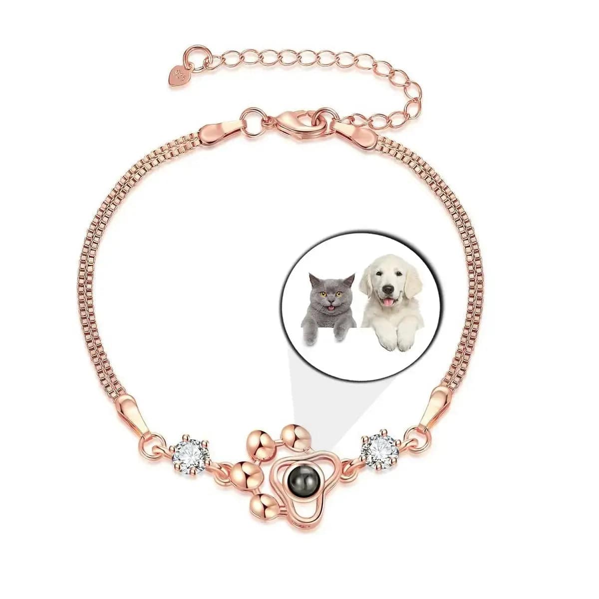 Armband mit Bild im Inneren | Individuelles Projektionsfotoarmband
