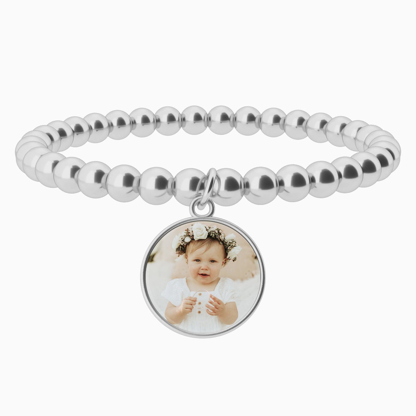Personalized Photo Diana Charm Bracelet