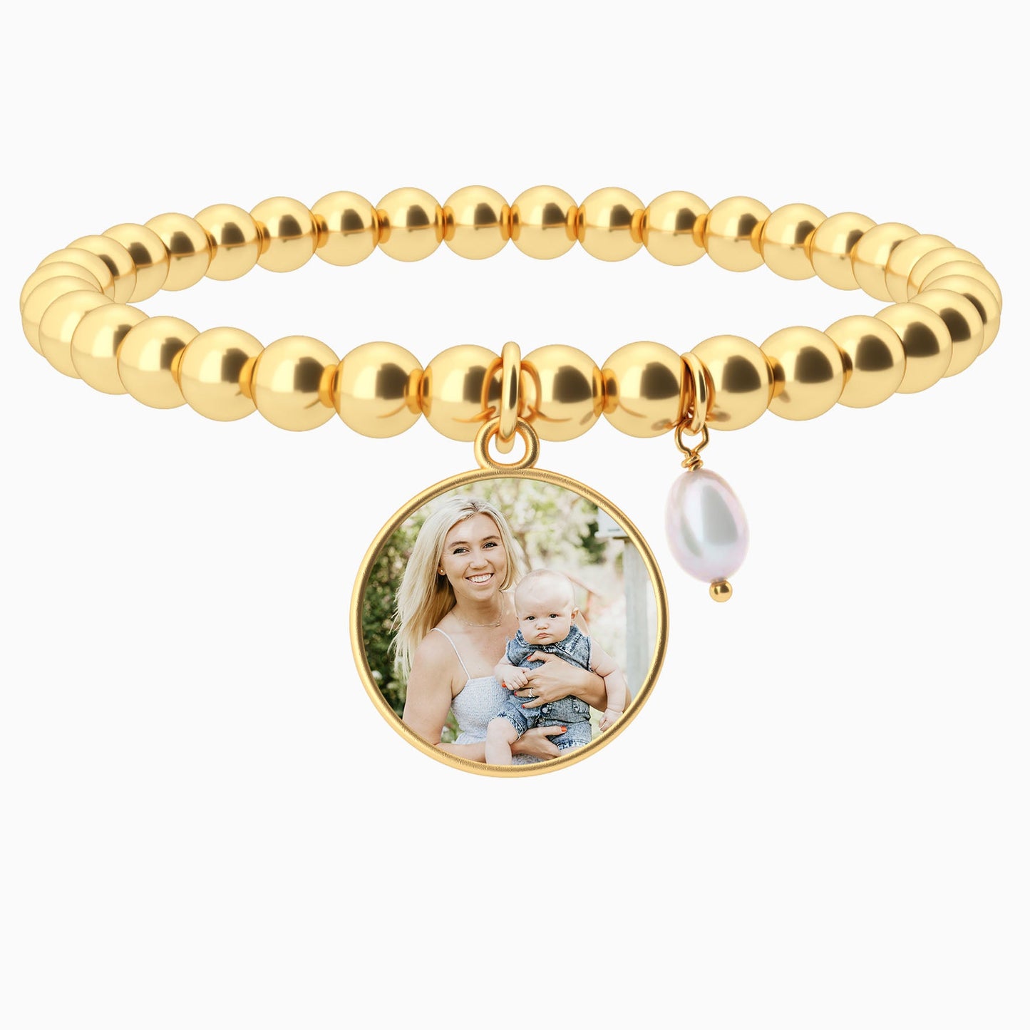Personalized Photo Diana Charm Bracelet
