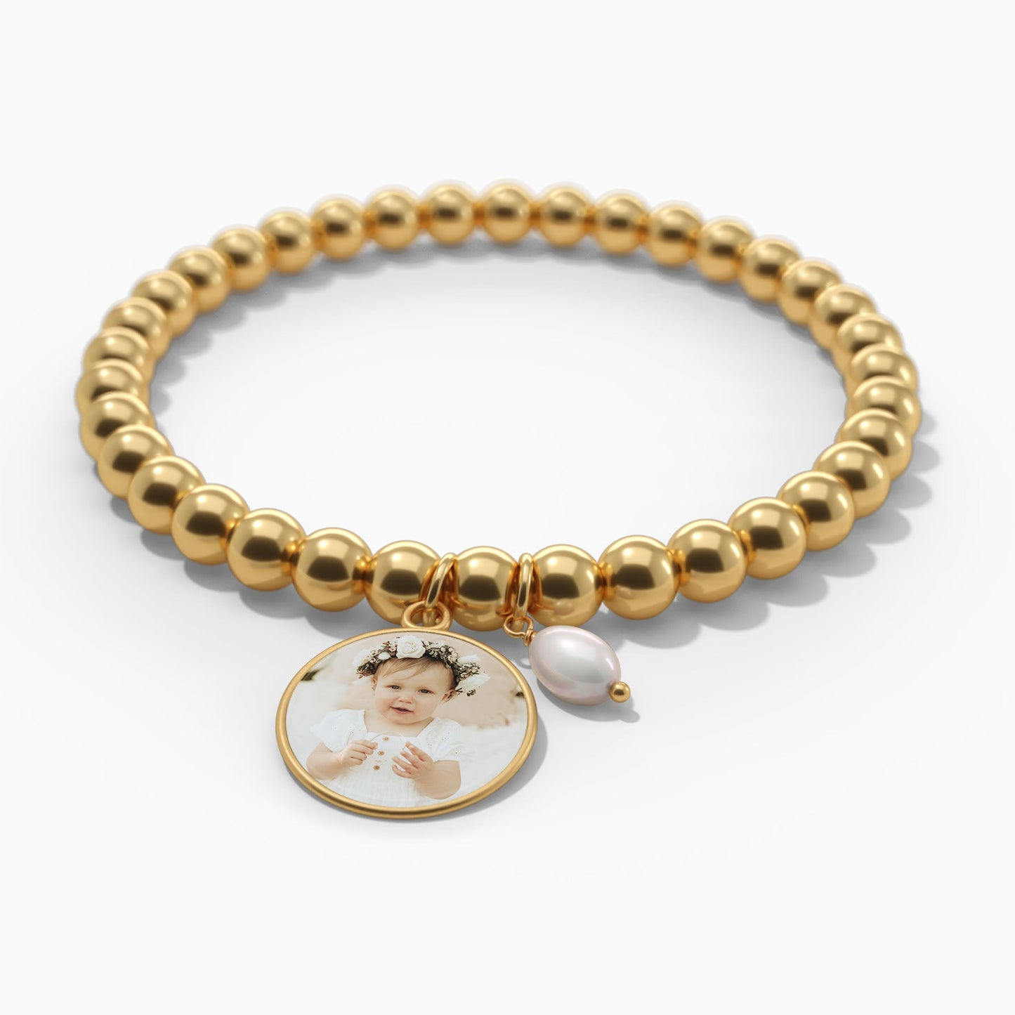 Personalized Photo Diana Charm Bracelet