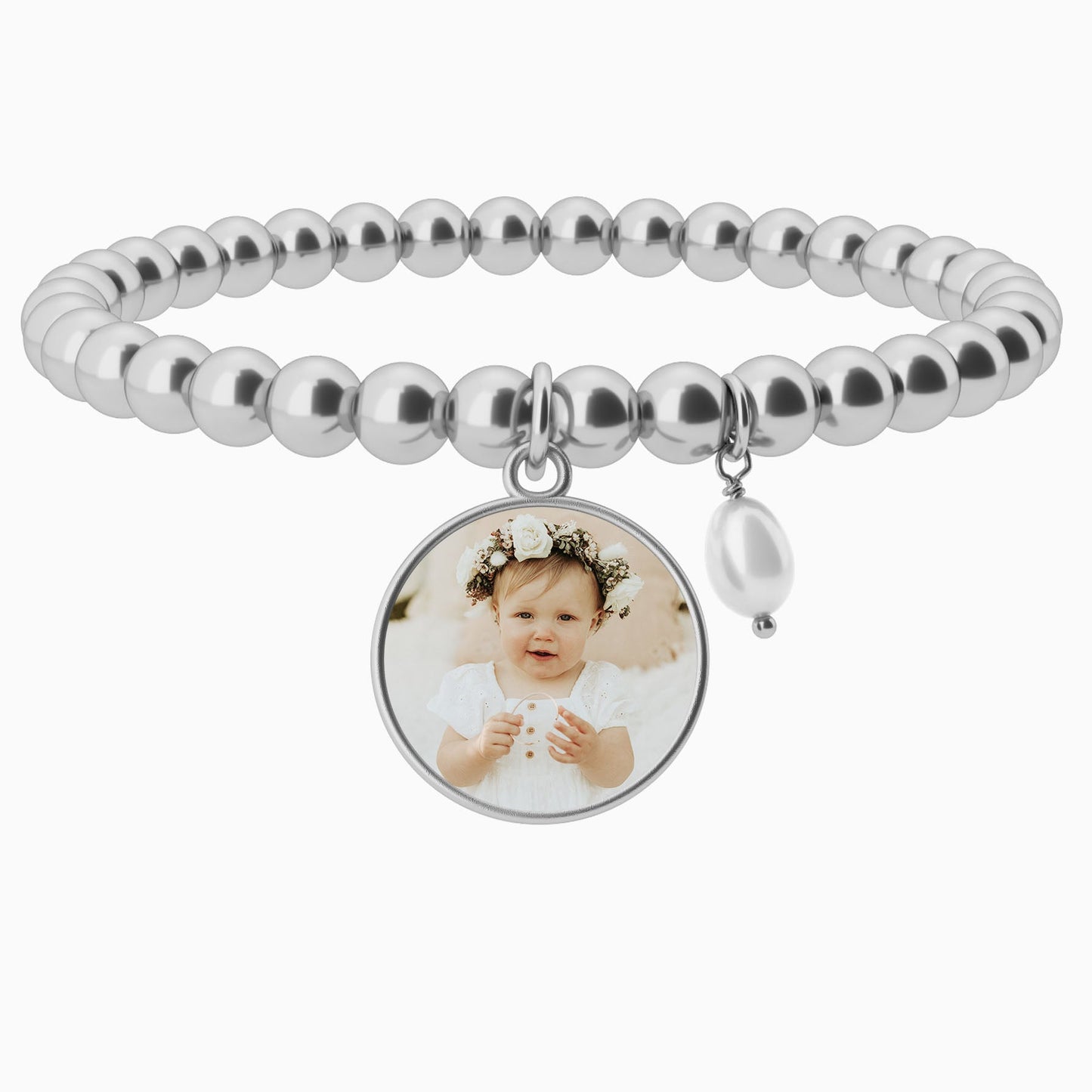 Personalized Photo Diana Charm Bracelet