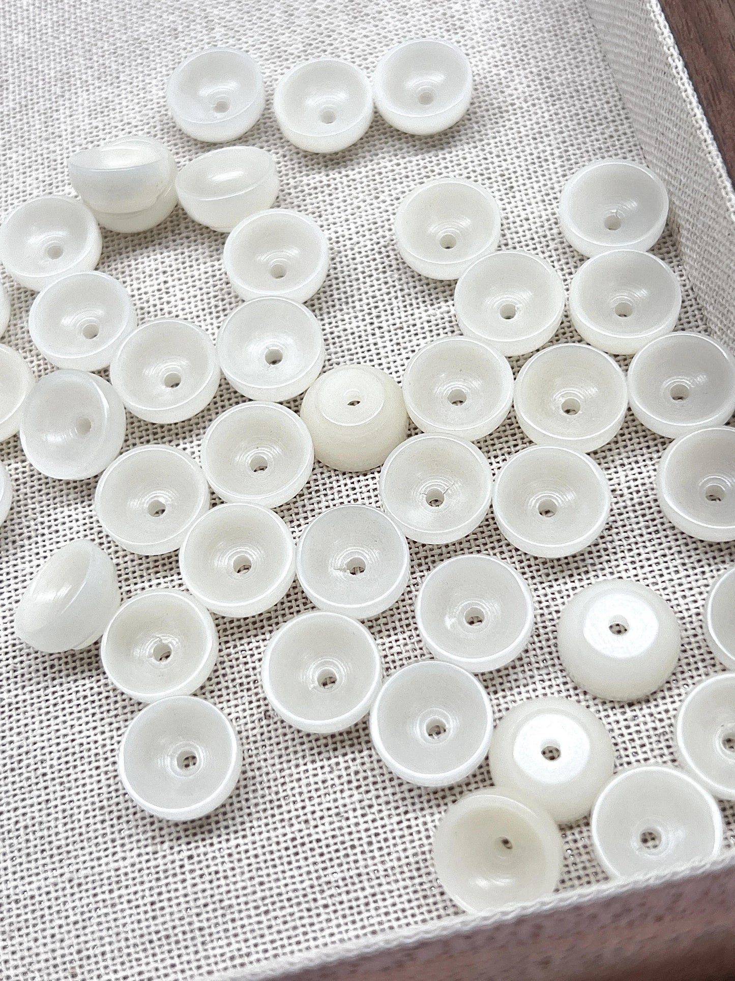 Nouveau bracelet Bodhi anti-stress en forme de bol blanc