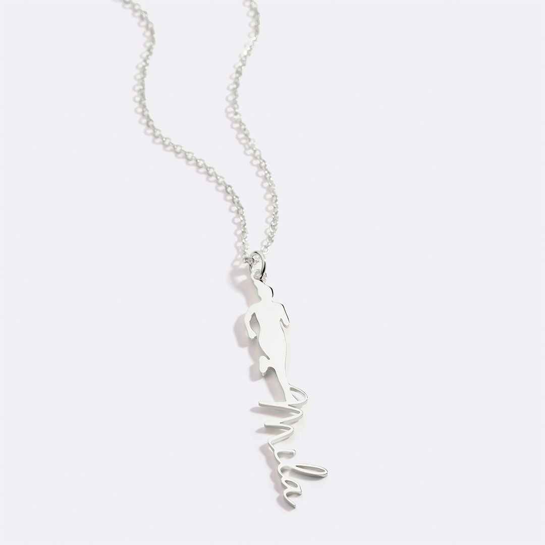 Runner Name Necklace