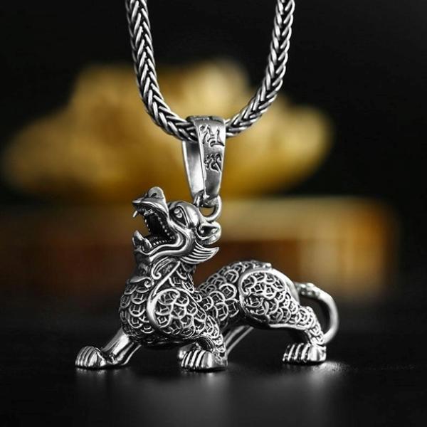Feng Shui Pixiu Wealth Necklace