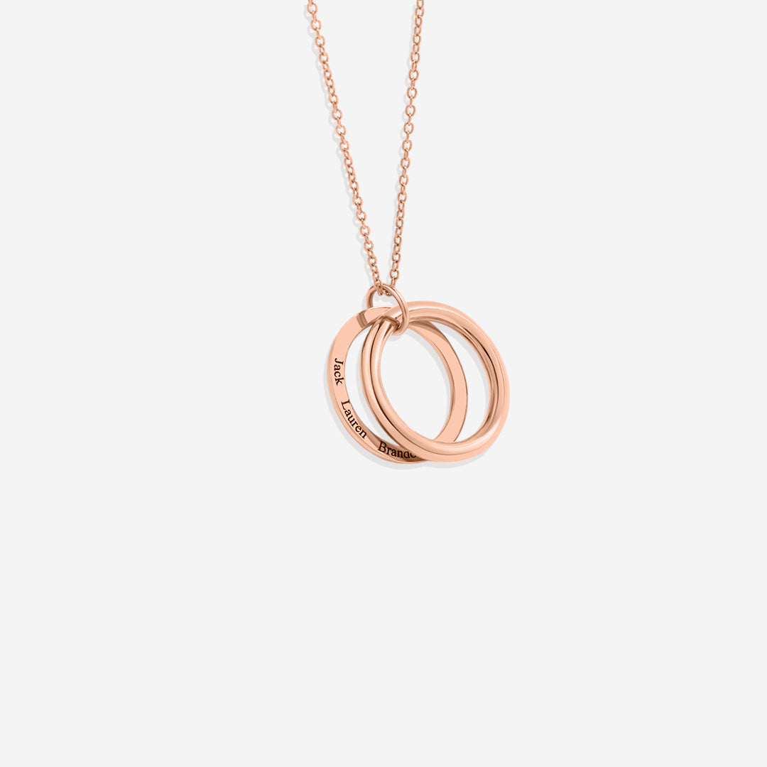 Hidden Message Ring Necklace