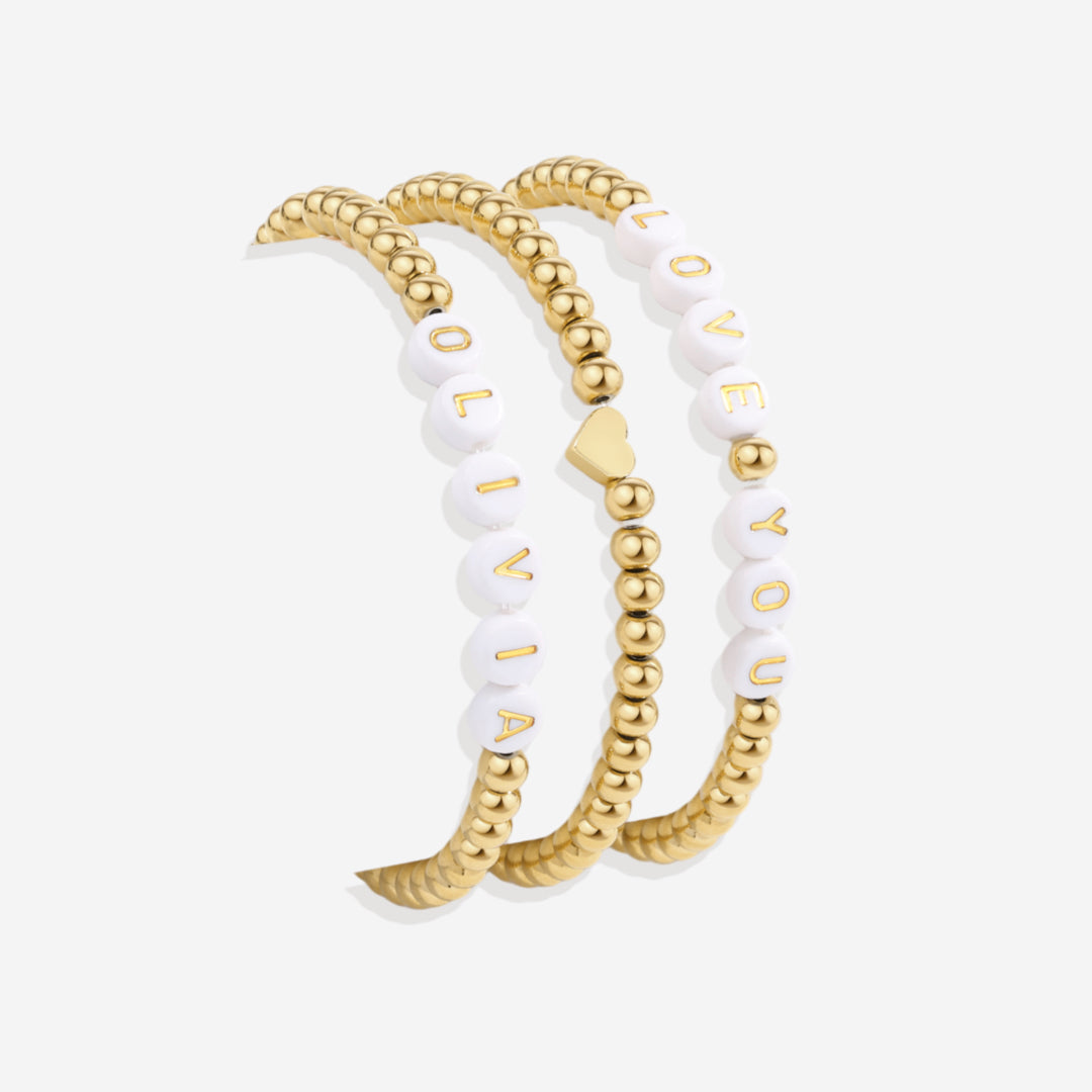 Personalisiertes Wortarmband