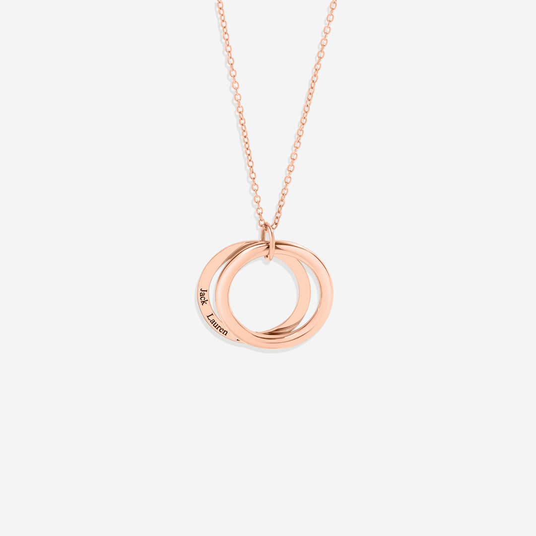 Hidden Message Ring Necklace