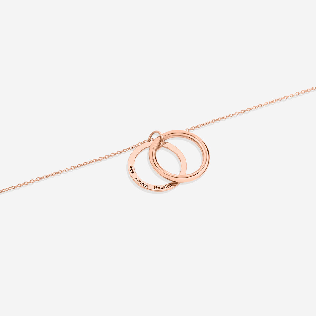 Hidden Message Ring Necklace