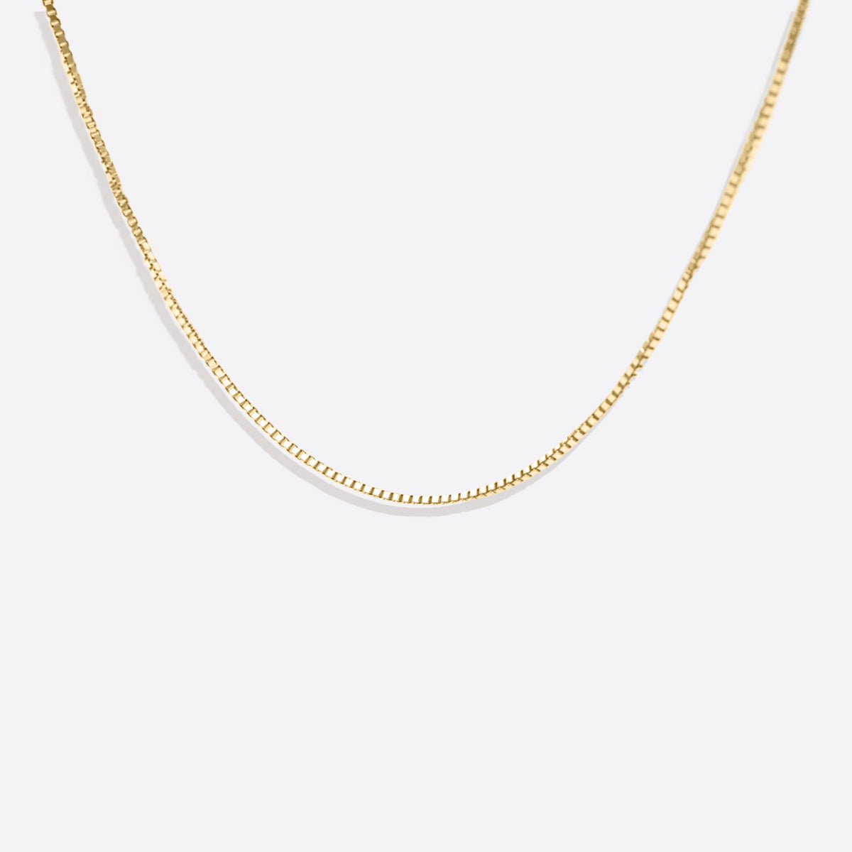 Halskette mit Kastenkette