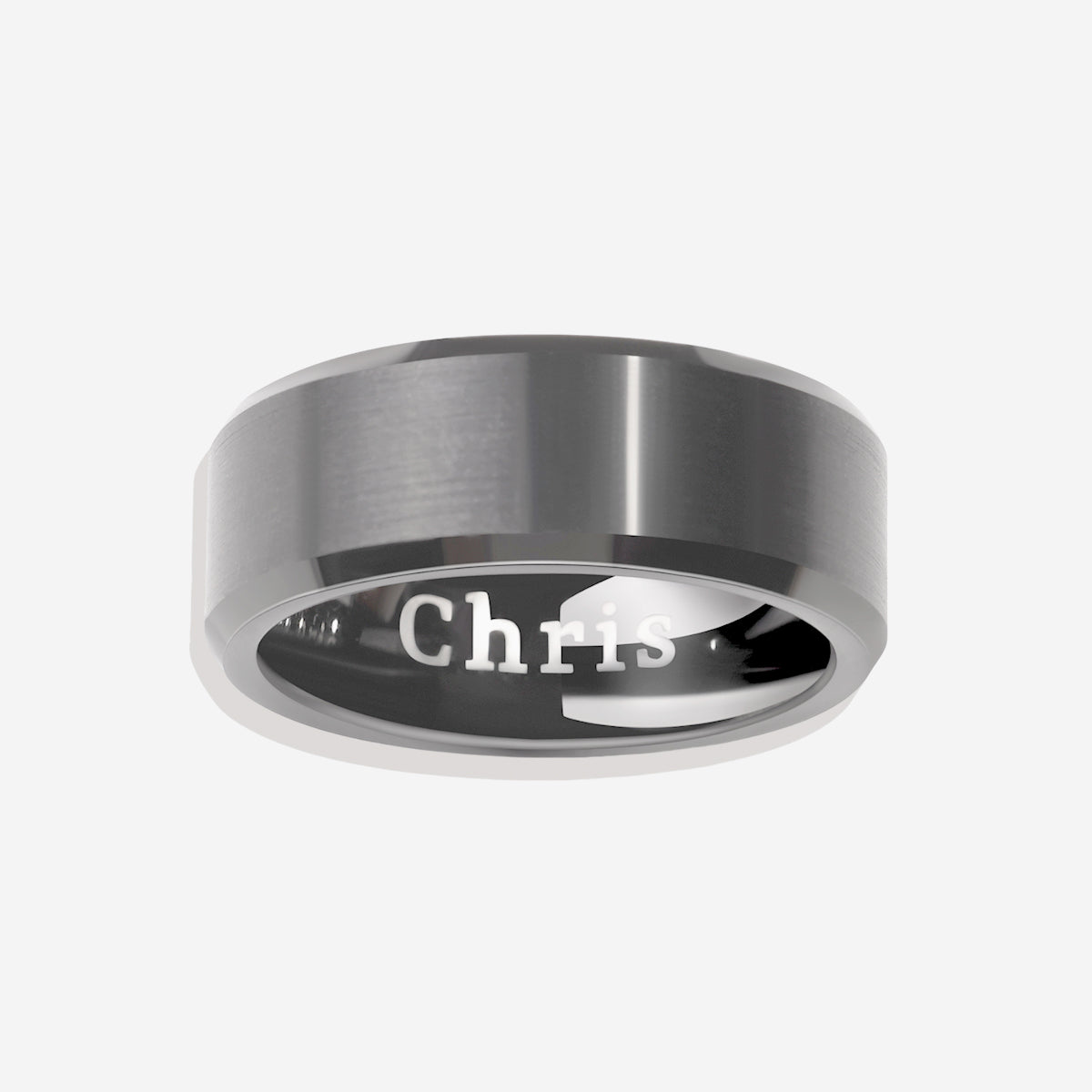 Bague pour homme en tungstène